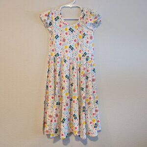 *3/$25* NWT! Girl's White "Happy Birthday" Empire Style Dress - Size 5/6